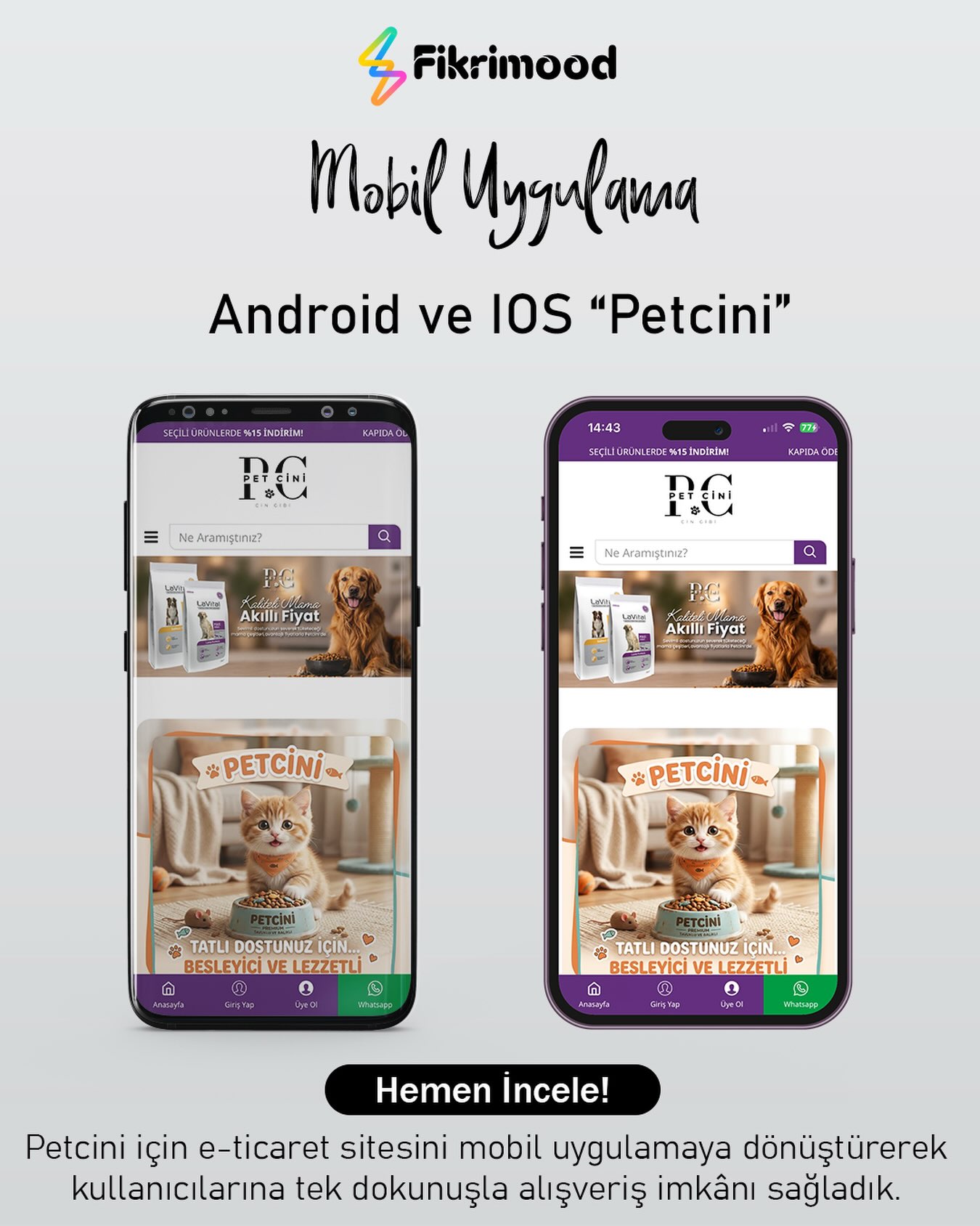 Petcini referans projesi